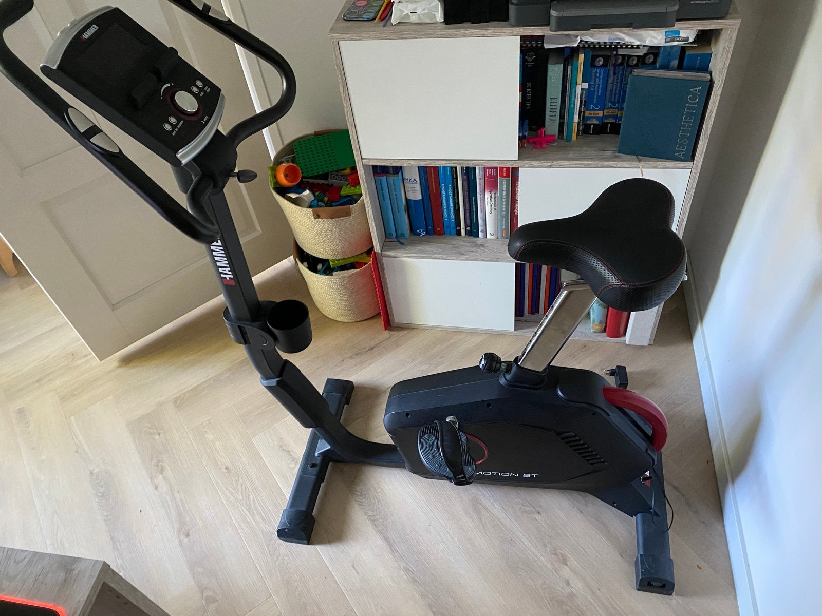 Hometrainer Hammer Cardio Motion BT - Zo goed als nieuw, Ophalen, Zo goed als nieuw, Metaal, Benen