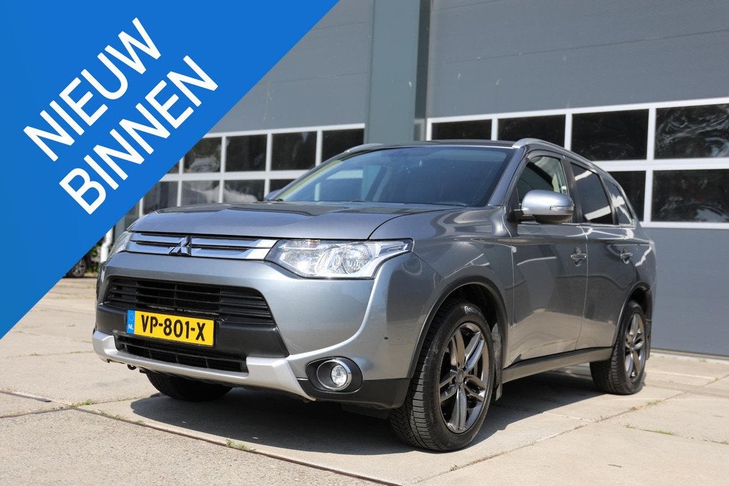 Mitsubishi Outlander 2.2 DI-D Business Edition 4WD | Grijs k, Auto's, Mitsubishi, Bedrijf, Te koop, Outlander, 4x4, ABS, Achteruitrijcamera
