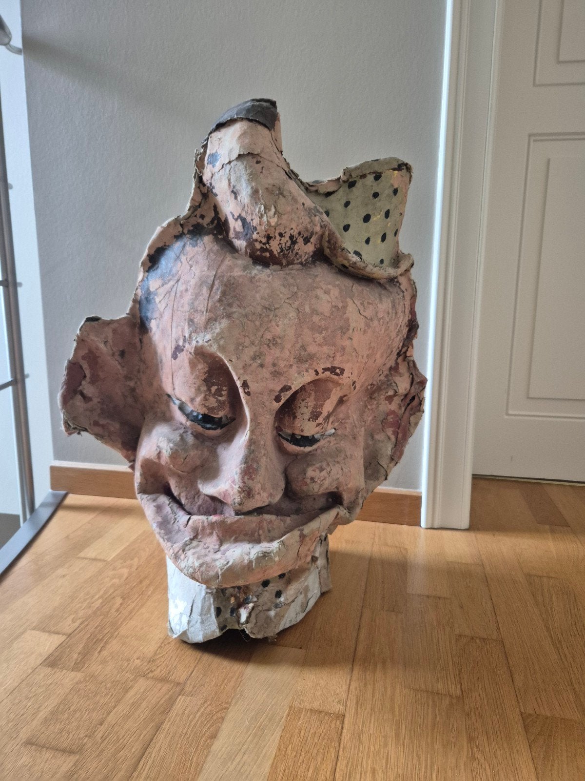 Rariteit jaren 20 gigantisch circus masker, Ophalen of Verzenden