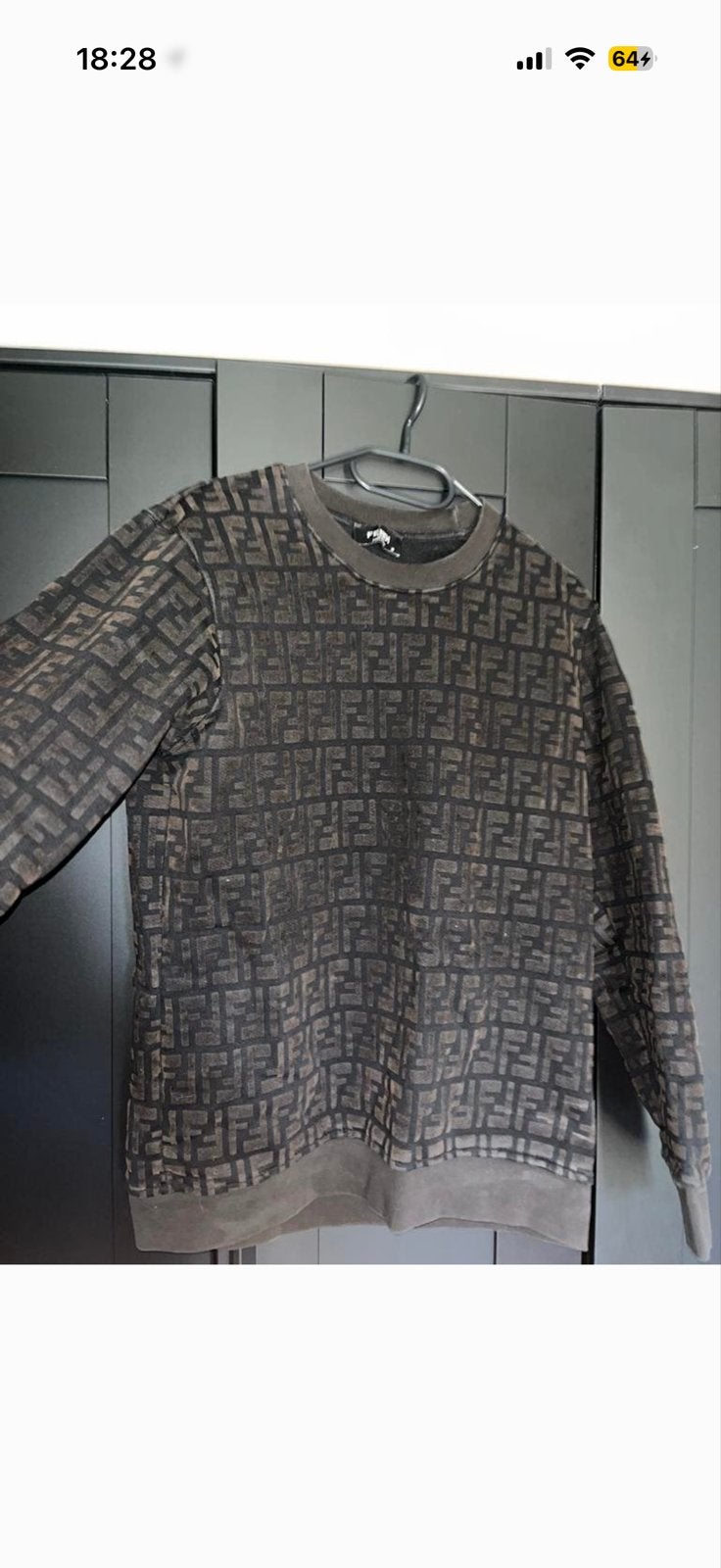 Mooie Fendi trui maat M heren kleding trui t shirt, -, -, Ophalen of Verzenden, Zo goed als nieuw