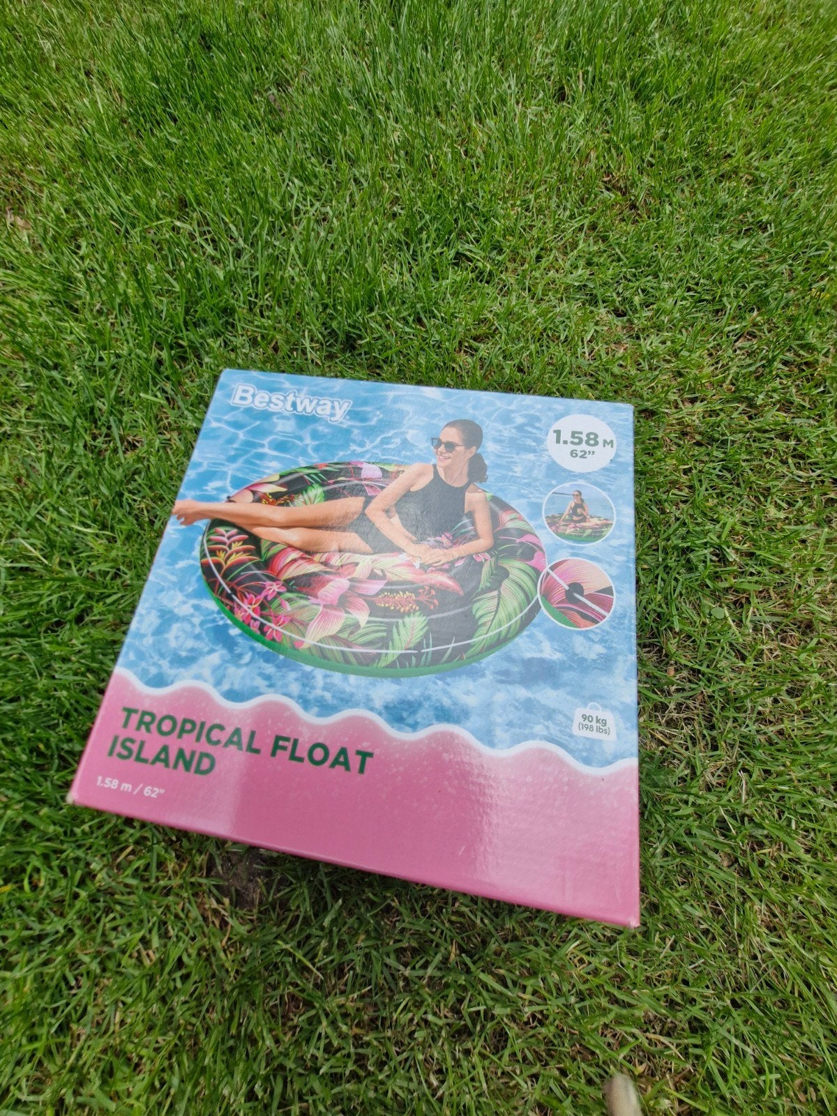 Bestway Tropical Float Island - Opblaasbaar Zwemband, Ophalen of Verzenden, Nieuw