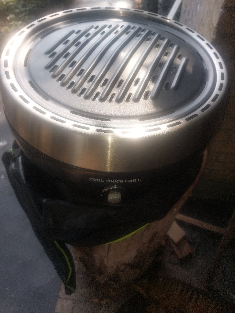 cool touch grill, Tuin en Terras, Houtskoolbarbecues, Ophalen of Verzenden, Zo goed als nieuw, Met accessoires