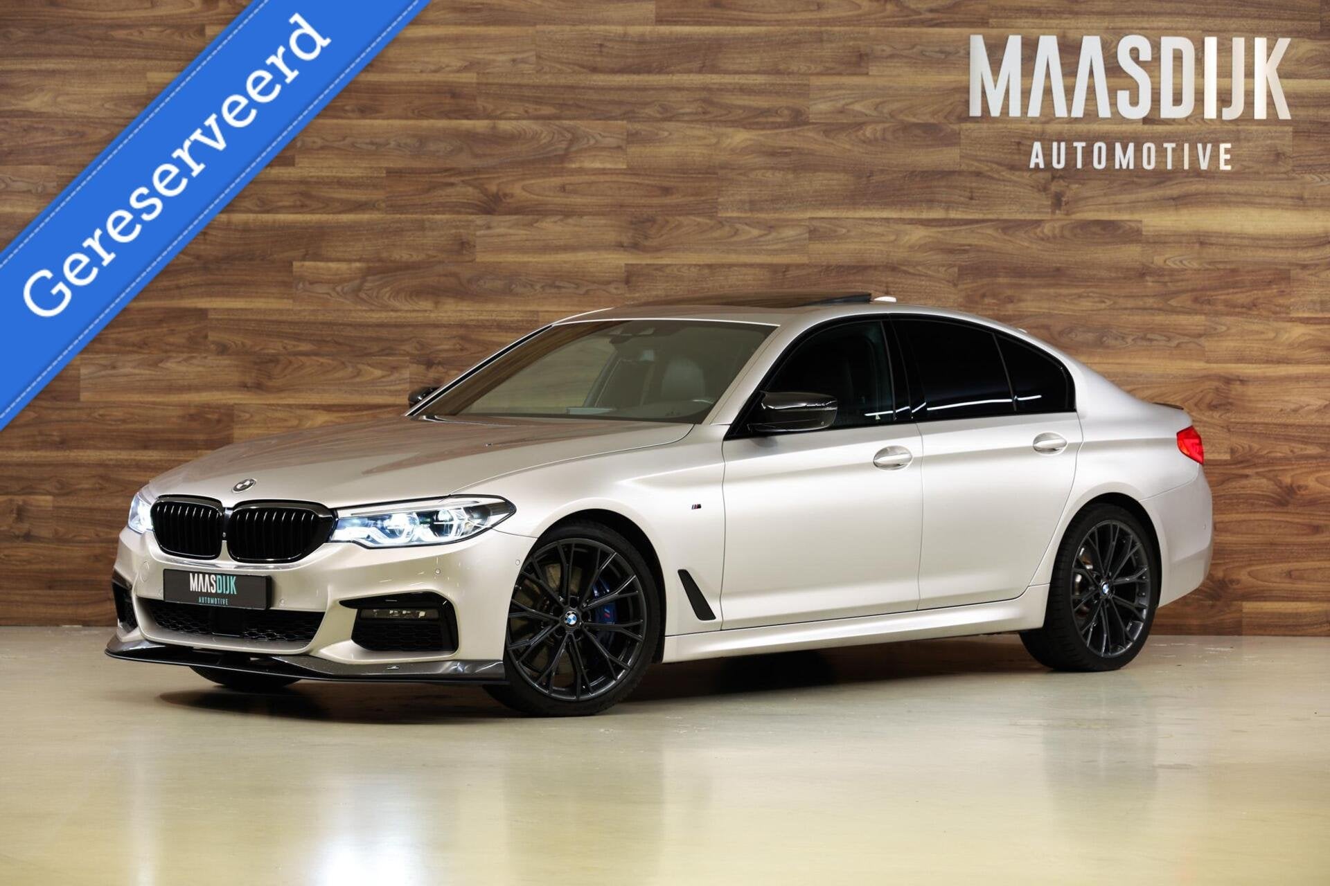 BMW 540i M-Sport|AC Schnitzer|Pano|Individual|HUD|H&K|ACC|36, Auto's, Automaat, Gebruikt, Euro 6, 2000 kg