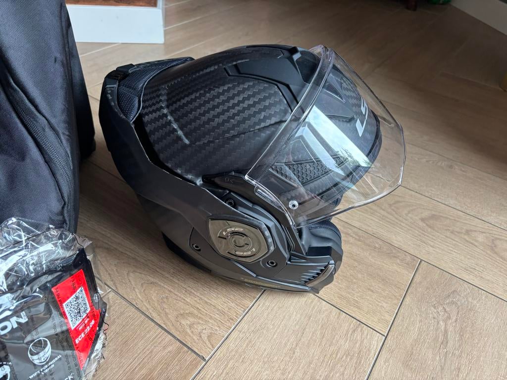 LS2 FF901 Advant X Carbon Systeemhelm Maat M *NIEUW*, M, Systeemhelm, Ophalen of Verzenden, Dames