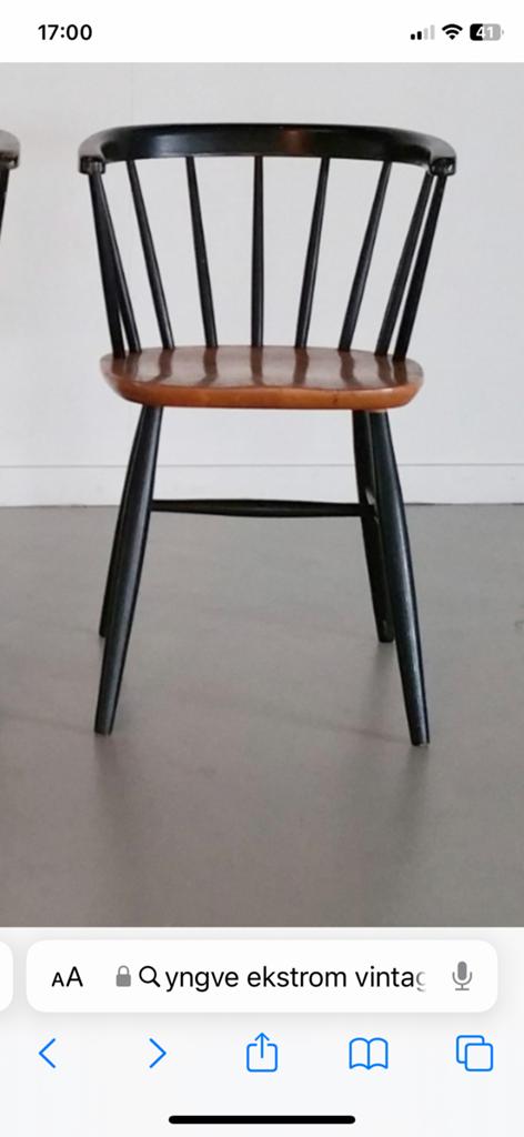 Vintage Pastoe Spijlenstoel met Leuning - Prachtig Design, Ophalen of Verzenden