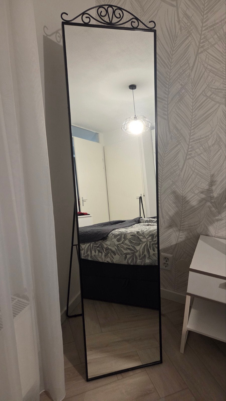 IKEA KARMSUND spiegel, Ophalen, Rechthoekig, Minder dan 50 cm, 150 tot 200 cm