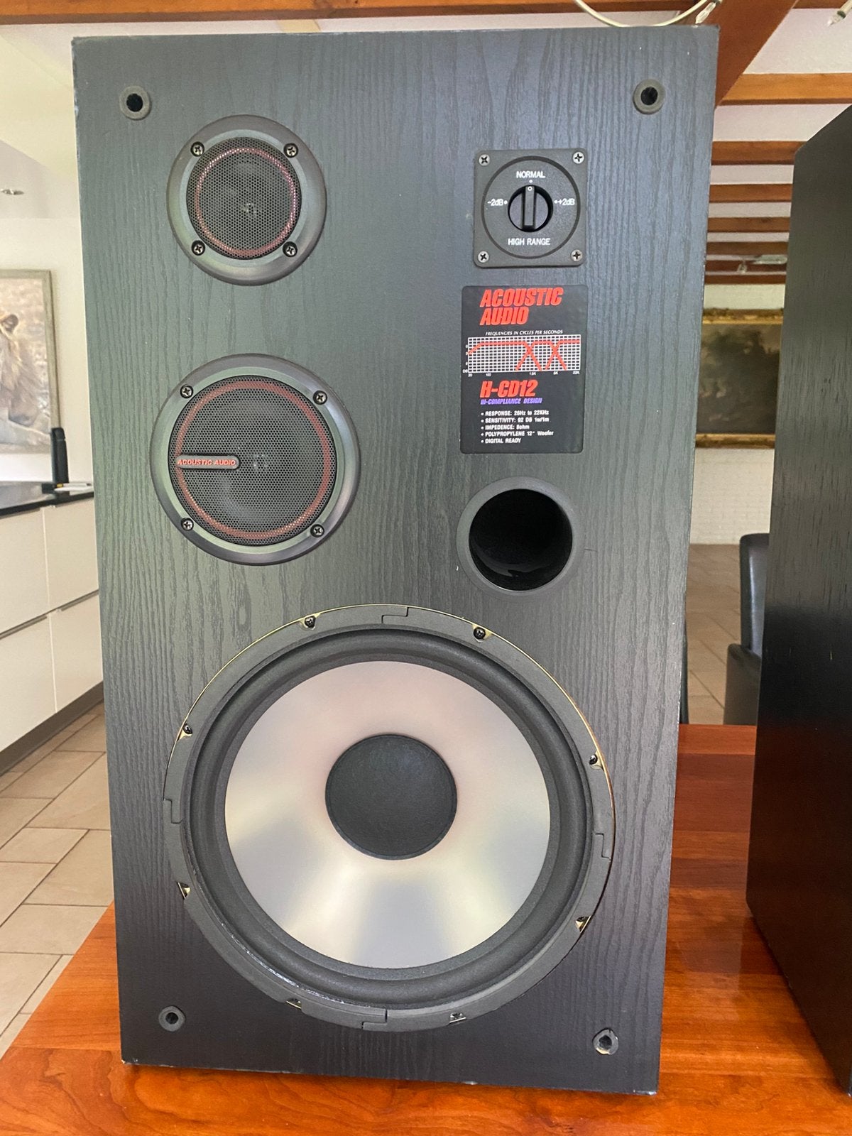 Acpustic Audio geluidsboxen, Gebruikt, 120 watt of meer, Front, Rear of Stereo speakers, Ophalen