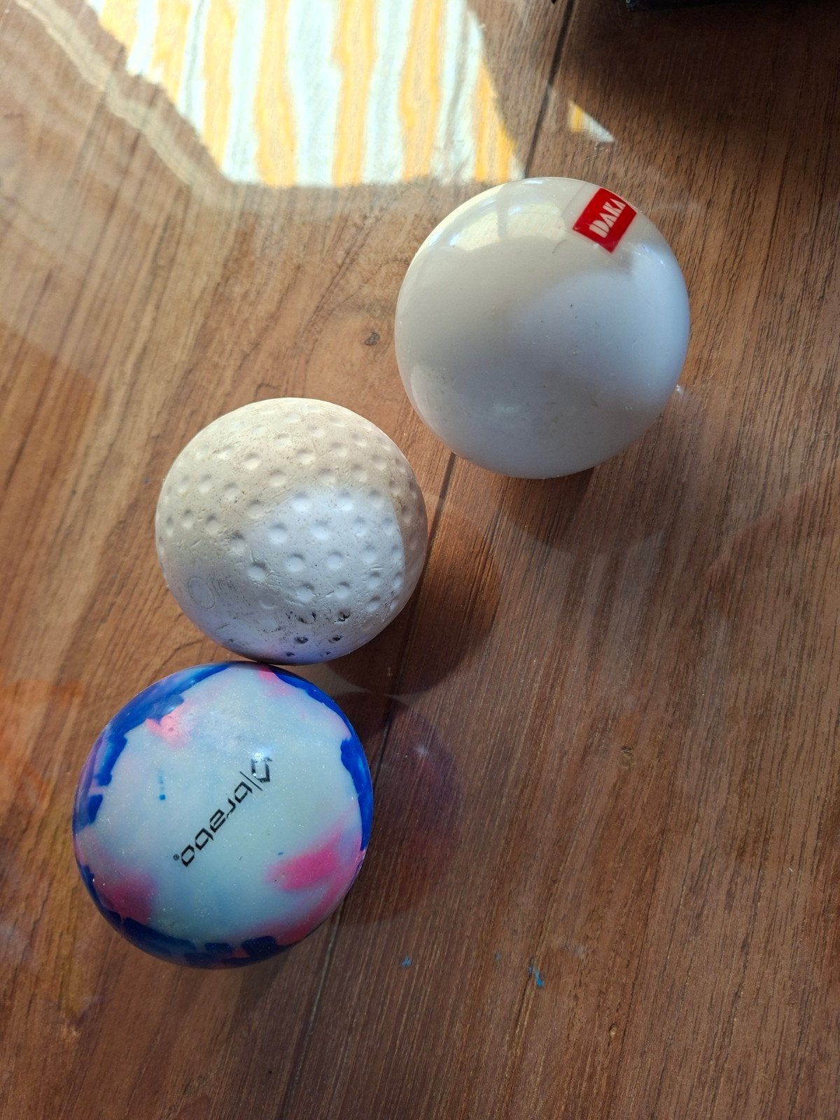 Diverse hockeyballen - Gebruikt, Ophalen