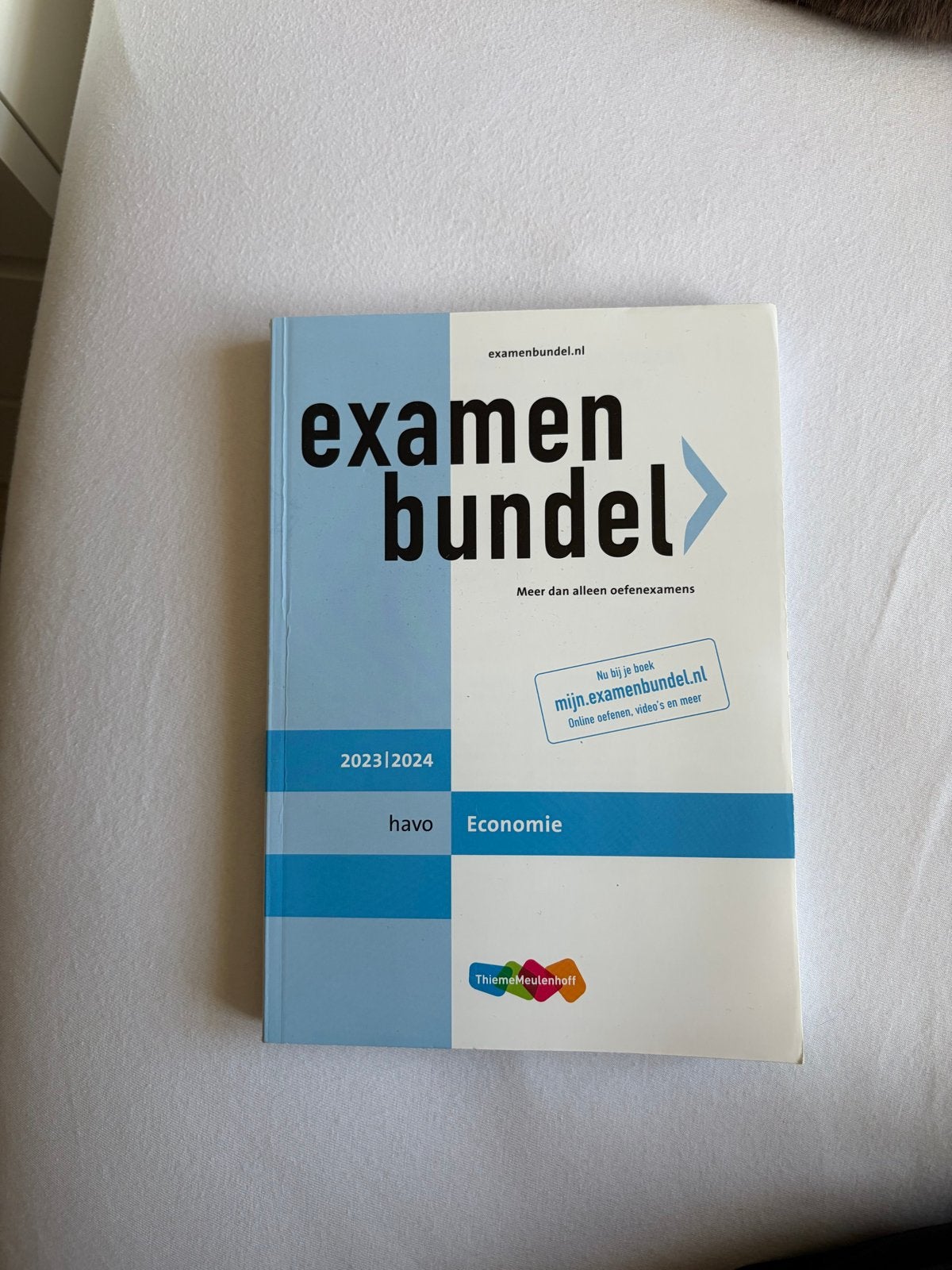 Examenbundel Economie HAVO 2023/2024, Ophalen of Verzenden, Gamma, Zo goed als nieuw, HBO