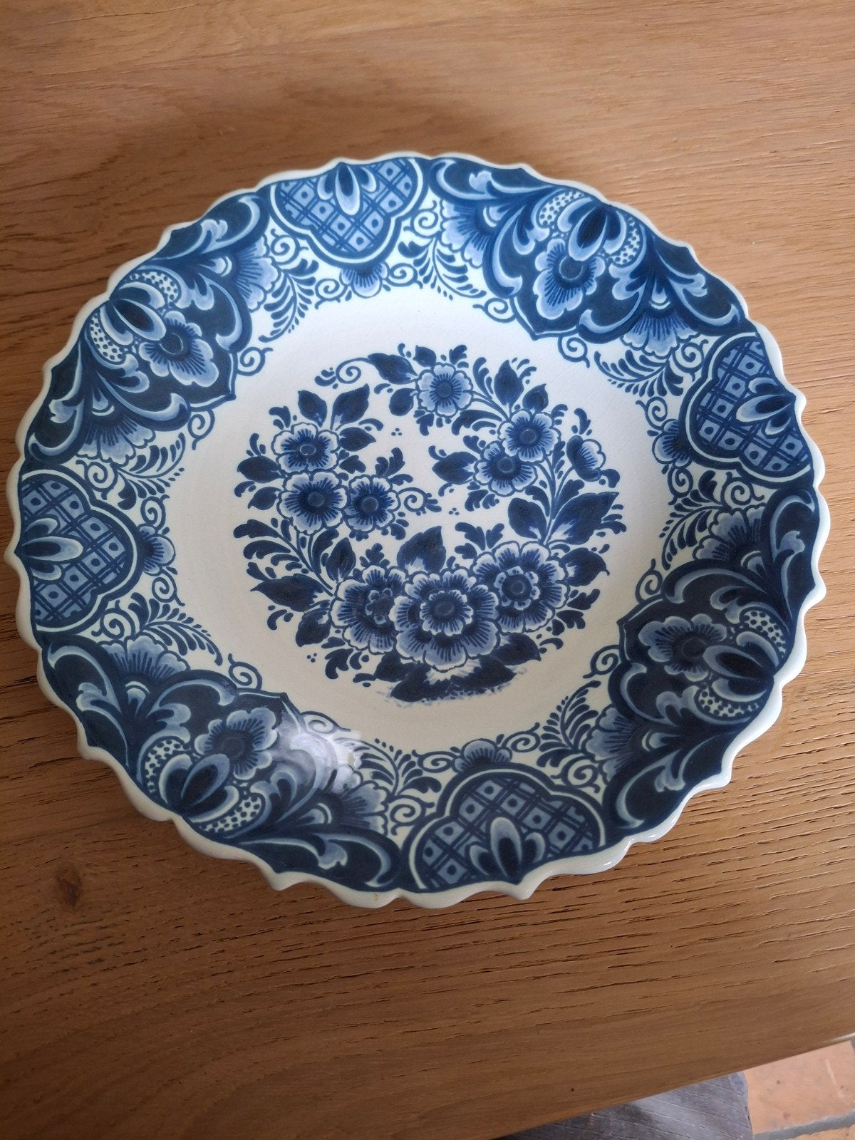 delfts blauw bordje, Ophalen of Verzenden