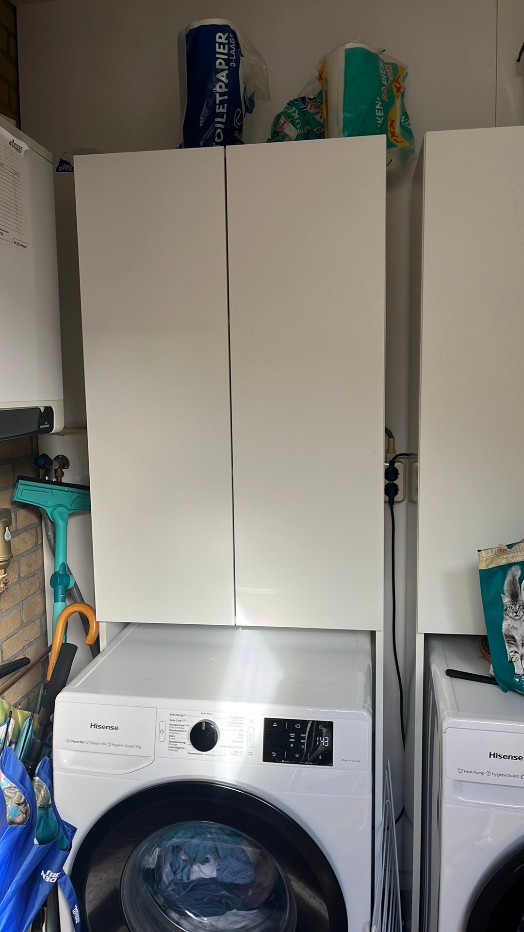 2x nysjon ikea wasmachine kast, Ophalen, Zo goed als nieuw