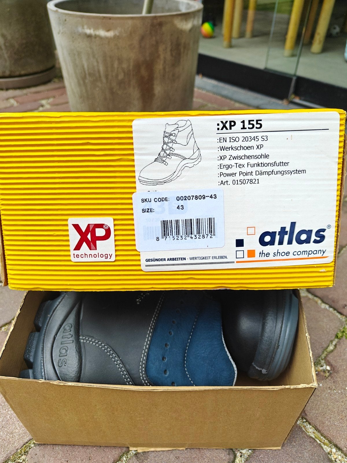 Atlas veiligheidsschoenen maat 43, Kleding | Heren, Ophalen