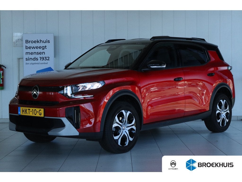 Citroën C3 Aircross 1.2 Turbo 100pk Plus, 12 maanden, Stof, Gebruikt, Euro 6