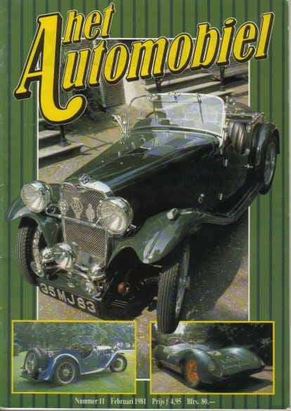 Automobiel 11 1981 : Opel Olympia - Singer - Kaiser - Omnia, Ophalen of Verzenden, Gelezen, Algemeen
