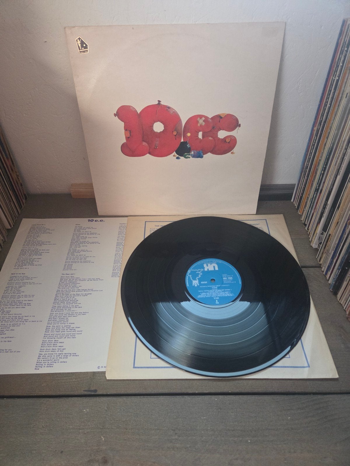 10cc - 10cc LP (1973) - Pop/Rock Vinyl, LP, Gebruikt, Pop, Ophalen of Verzenden