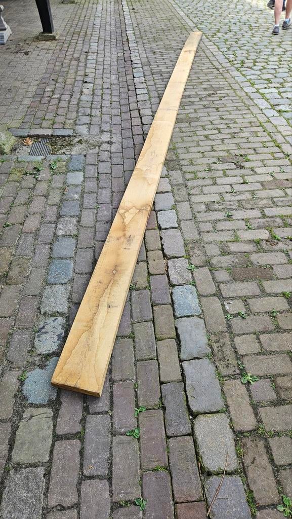 Eiken balk 630x19,5x4,5cm, Ophalen, Eiken, Nieuw, Balk