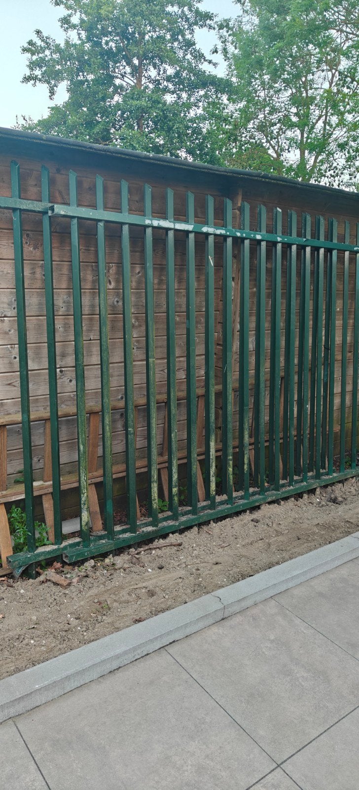 Hek (ijzer), Tuin en Terras, Tuinhekken en Hekwerk, Ophalen, Gebruikt, IJzer, Sierhekwerk