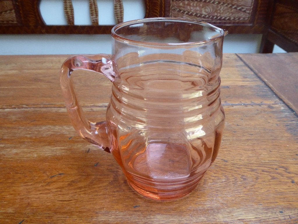 Art deco glazen waterkan, Doyen, Antiek en Kunst, Ophalen of Verzenden