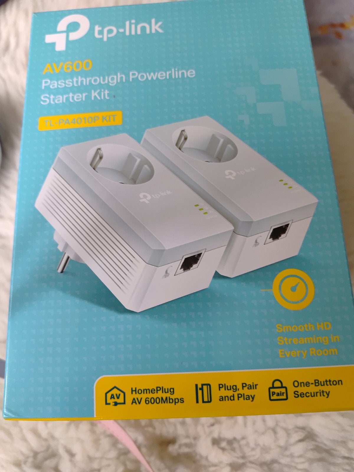 TP-Link AV600 Passthrough Powerline Starter Kit, Ophalen of Verzenden, Nieuw, TP-Link