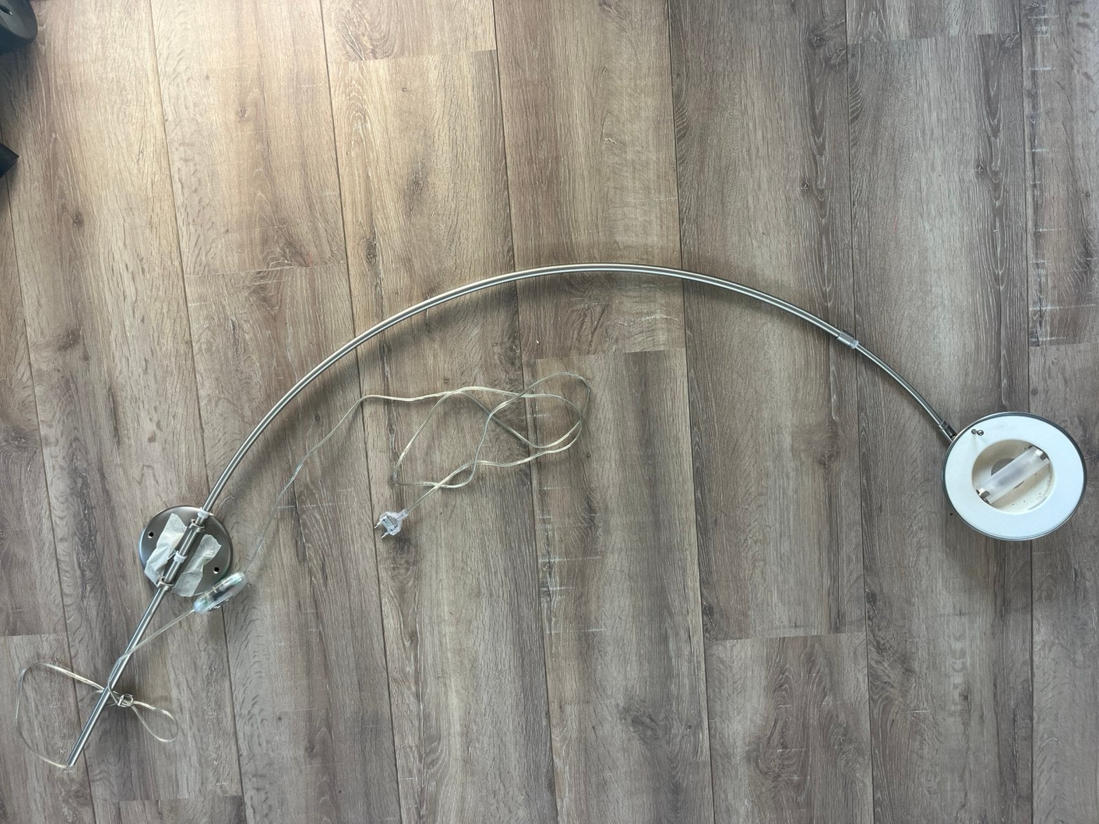 Wandlamp met dimmer Steinhauer, Ophalen, Gebruikt, Metaal, Dimbaar