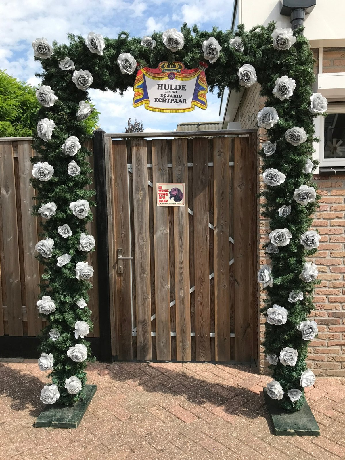 Huwelijksboog/ Jubileumboog., Ophalen, Zo goed als nieuw, Geboorte of Huwelijk