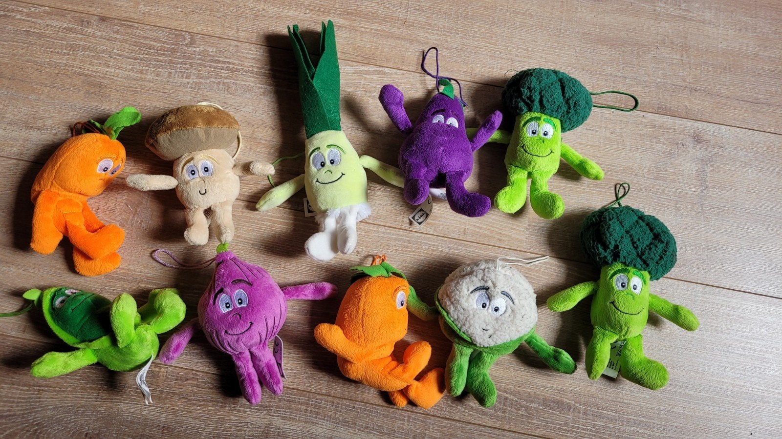 Vita Mini Groenten Knuffels - Leuk voor Kinderen, Lidl, Groen, Overige typen, Ophalen of Verzenden