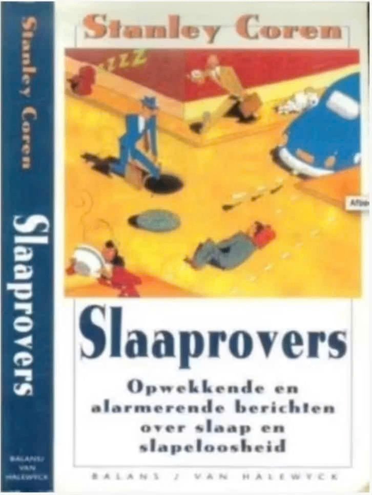 Slaaprovers (Stanley Coren), Boeken, Psychologie, Zo goed als nieuw, Ophalen of Verzenden