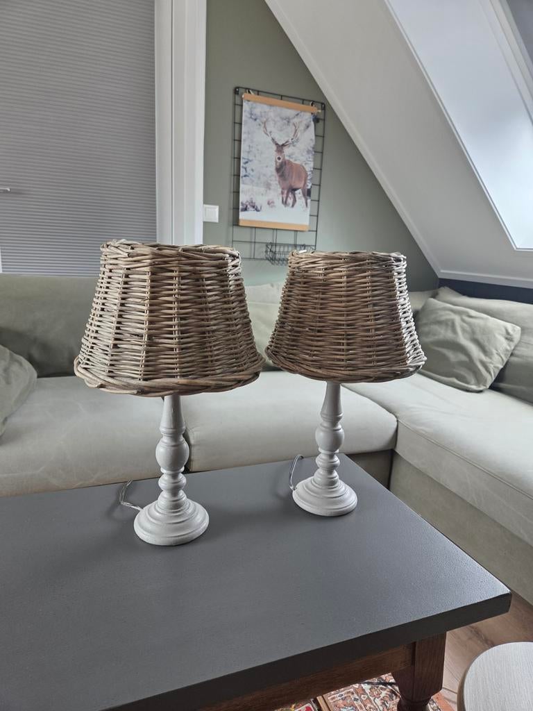 Twee leuke lampen, Ophalen of Verzenden, Rond