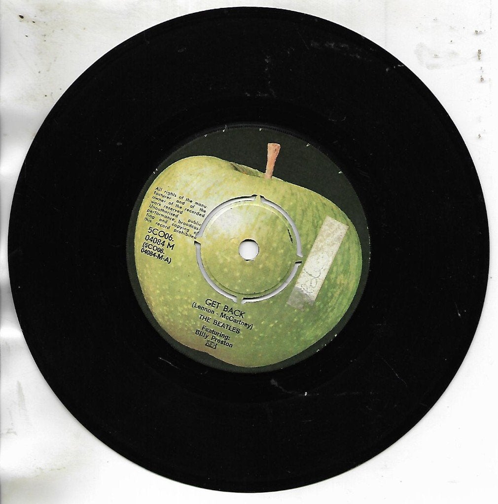 The Beatles - Get back, Ophalen of Verzenden, Gebruikt, Pop