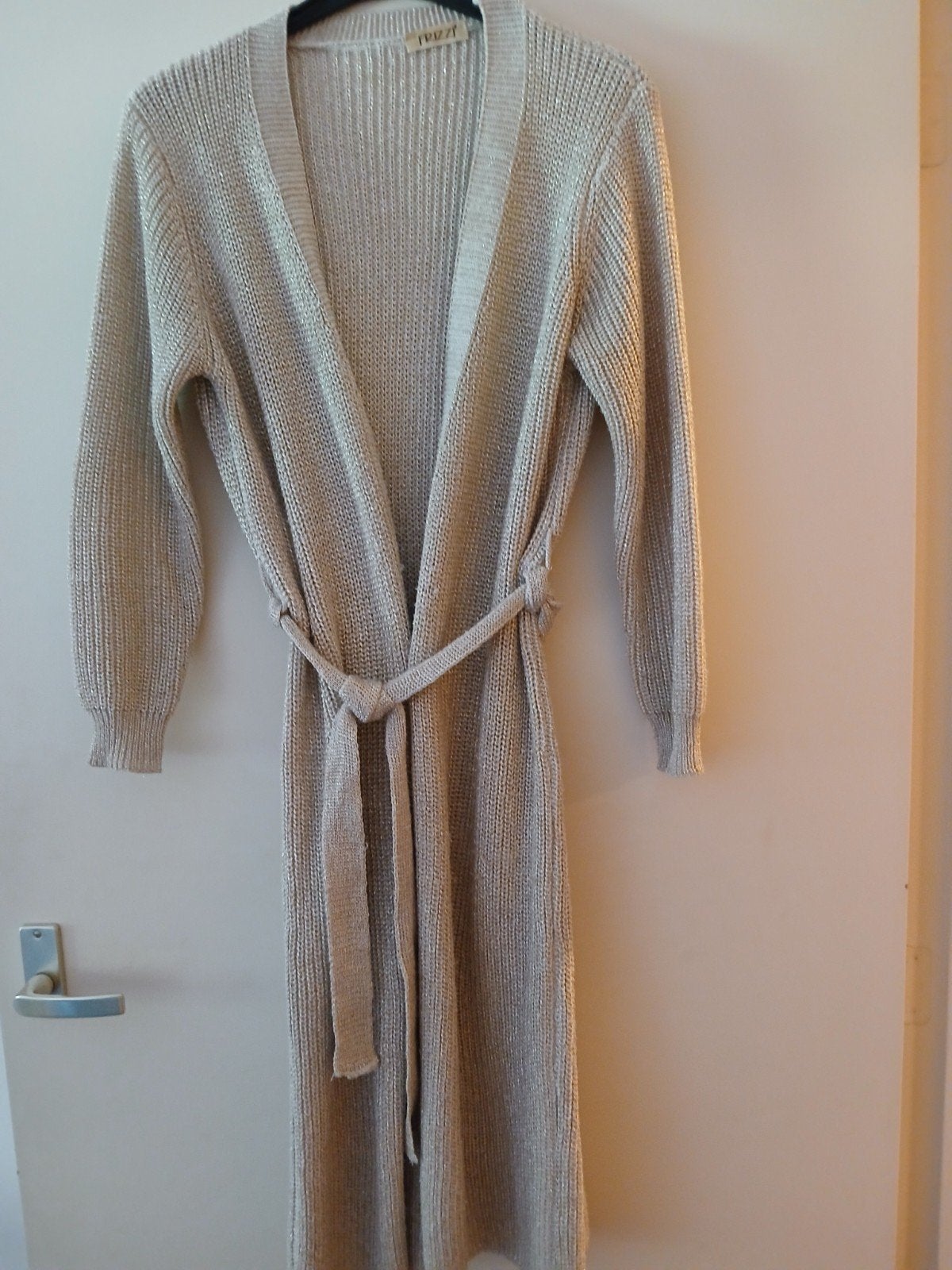 mooi beige lang vest, maat S, Beige, Ophalen of Verzenden, Zo goed als nieuw, Maat 36 (S)