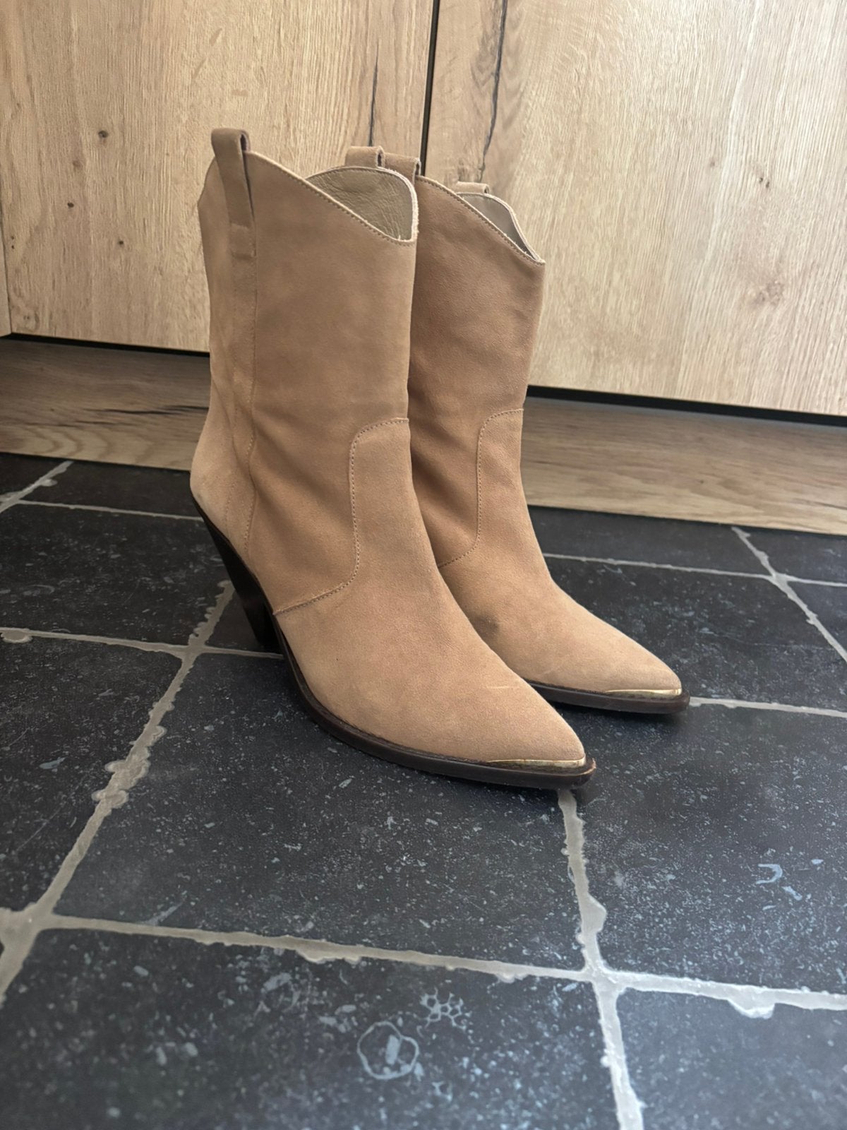 Enkellaarsjes Toral - maat 40, Kleding | Dames, Bruin, Lage of Enkellaarzen, Ophalen of Verzenden, Gedragen