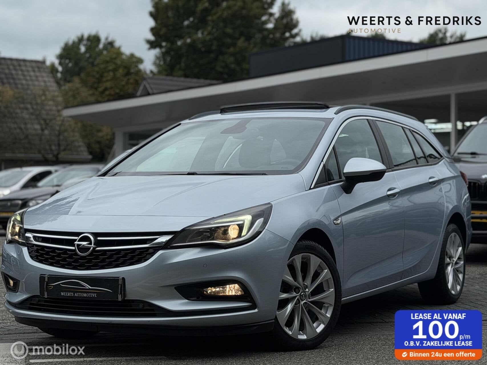 Opel Astra Sports Tourer APK|PANO|TREKHAAK|CRUISE|AIRCO|PDC, Auto's, Voorwielaandrijving, Stof, Gebruikt, 1178 kg