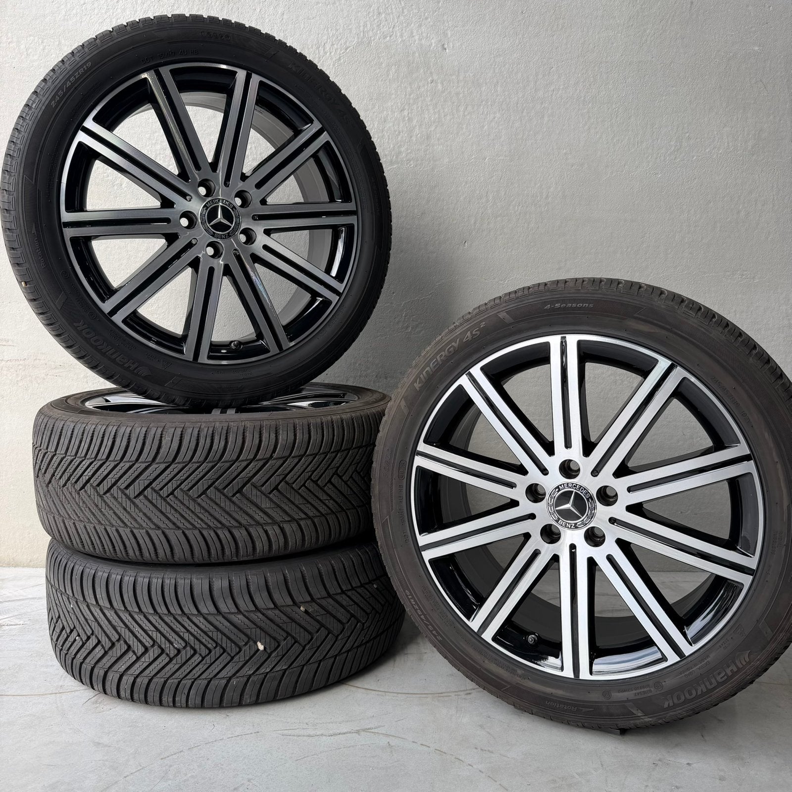 ☀️❄️19 inch Origineel V klasse velgen met banden VITO, 19 inch, Banden en Velgen, Ophalen of Verzenden, All Season