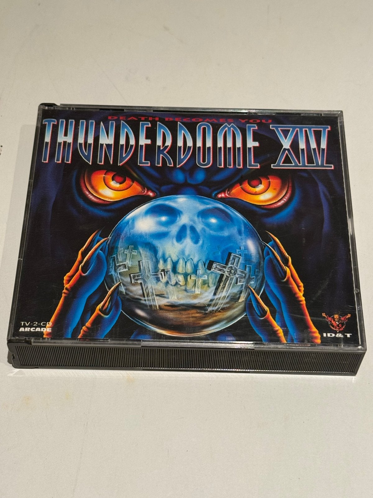 Thunderdome XIV - Death Becomes You (2xCD), Gebruikt, Hardcore, Ophalen of Verzenden, Inclusief boekje