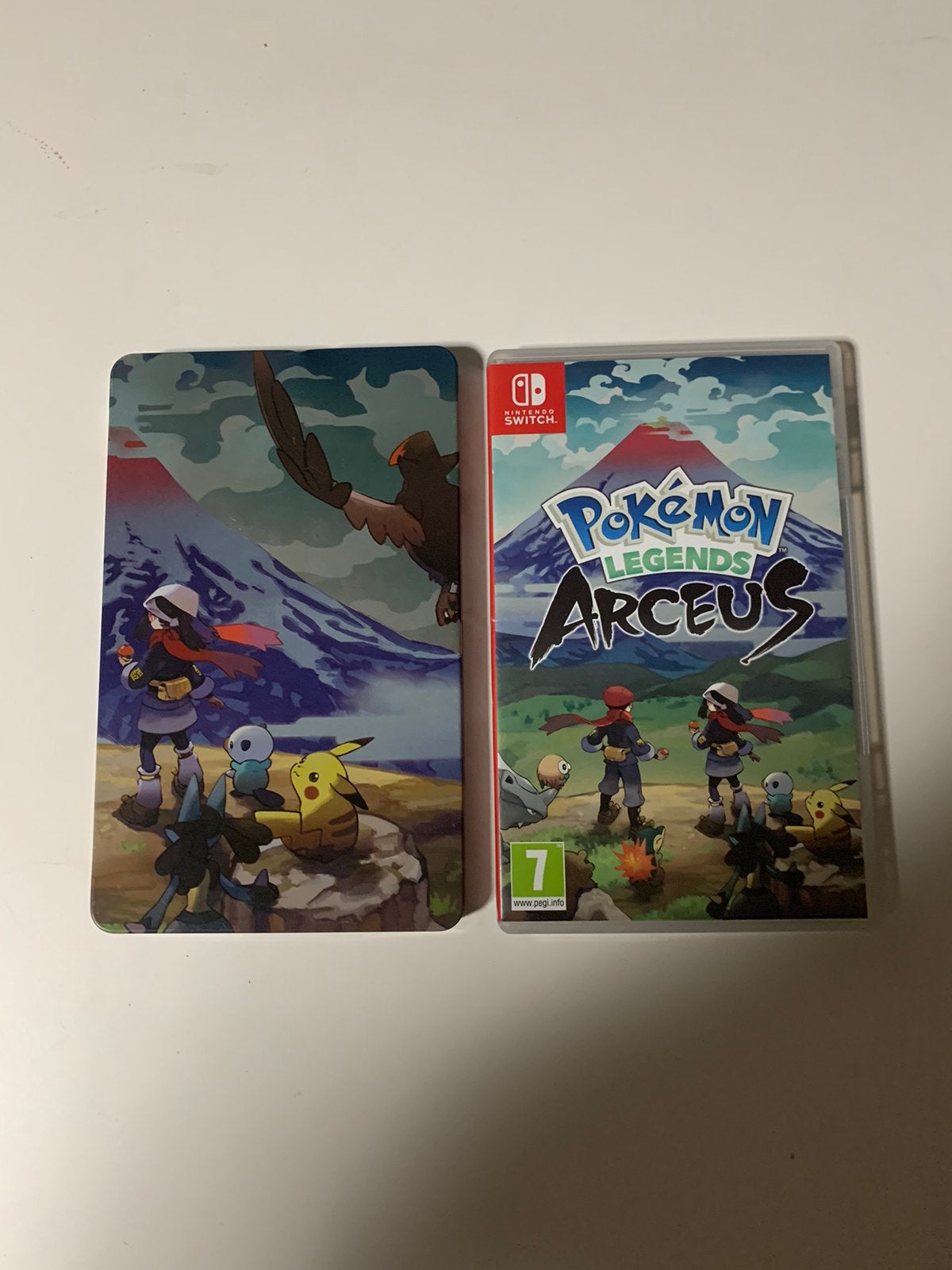 Pokemon Arceus + Steelbook | Nintendo Switch, Spelcomputers en Games, Games | Nintendo Switch, Avontuur en Actie, 1 speler, Ophalen of Verzenden