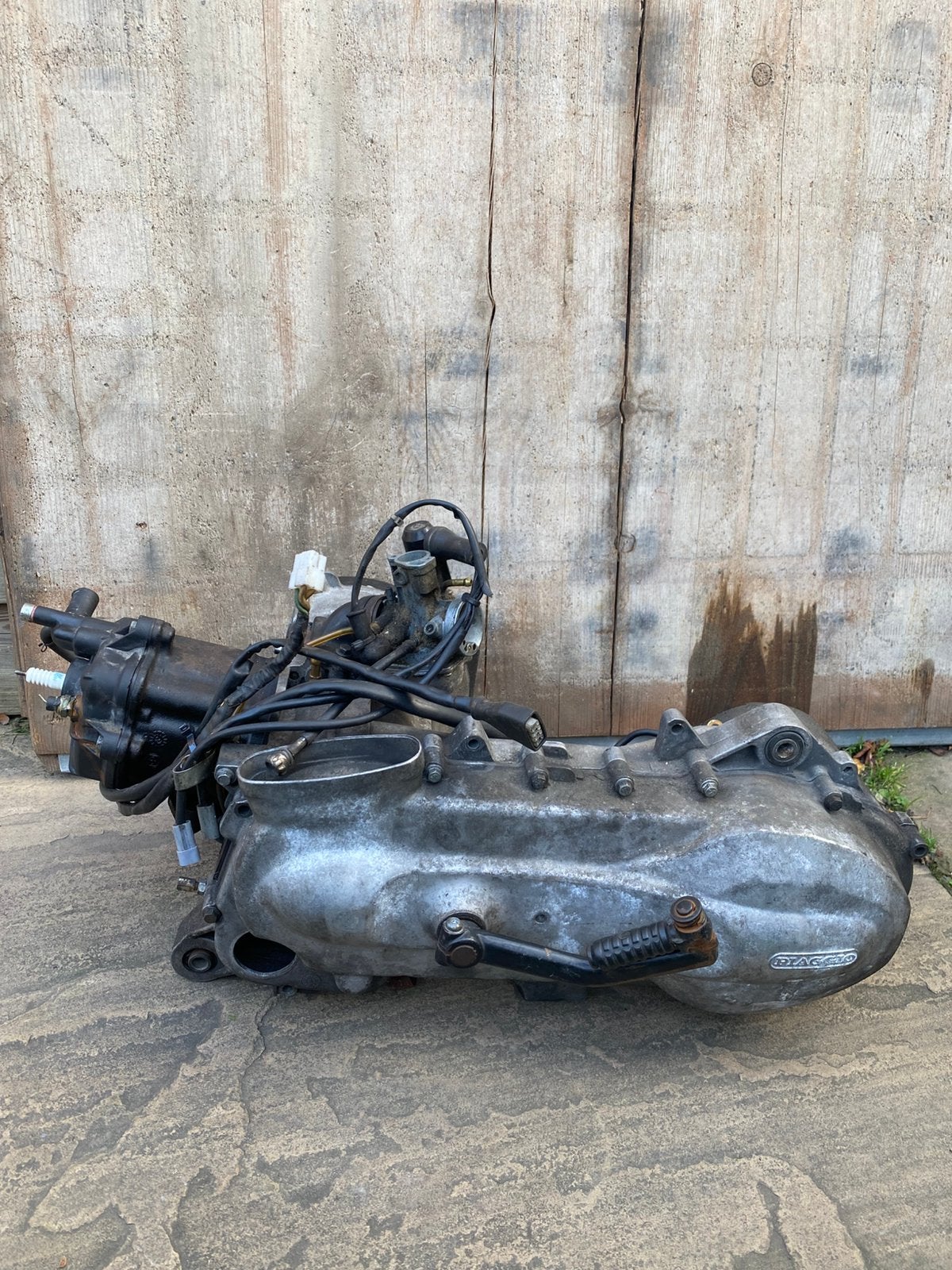 Piaggio Hexagon 125cc motorblok, Ophalen