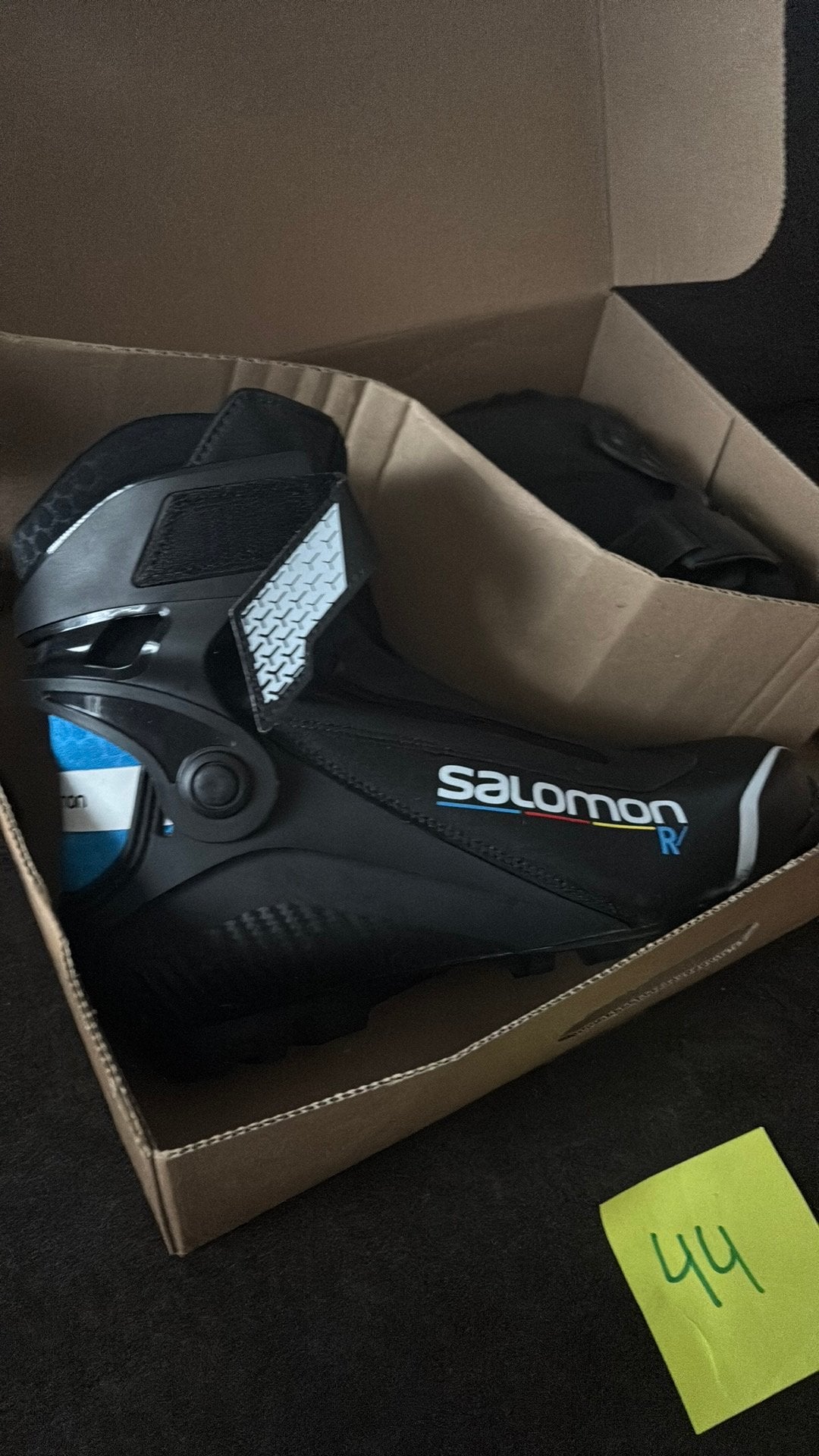Salomon schaatsschoenen nieuw in doos (44), Overige merken, Klapschaats, Nieuw, Ophalen of Verzenden