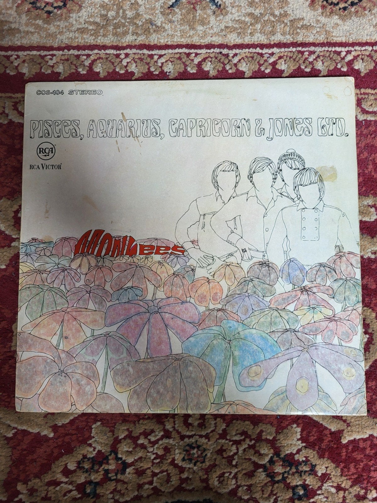 The Monkees - Pisces, Aquarius, Capricorn & Jones Ltd. LP, LP, Gebruikt, Pop, Originele persing
