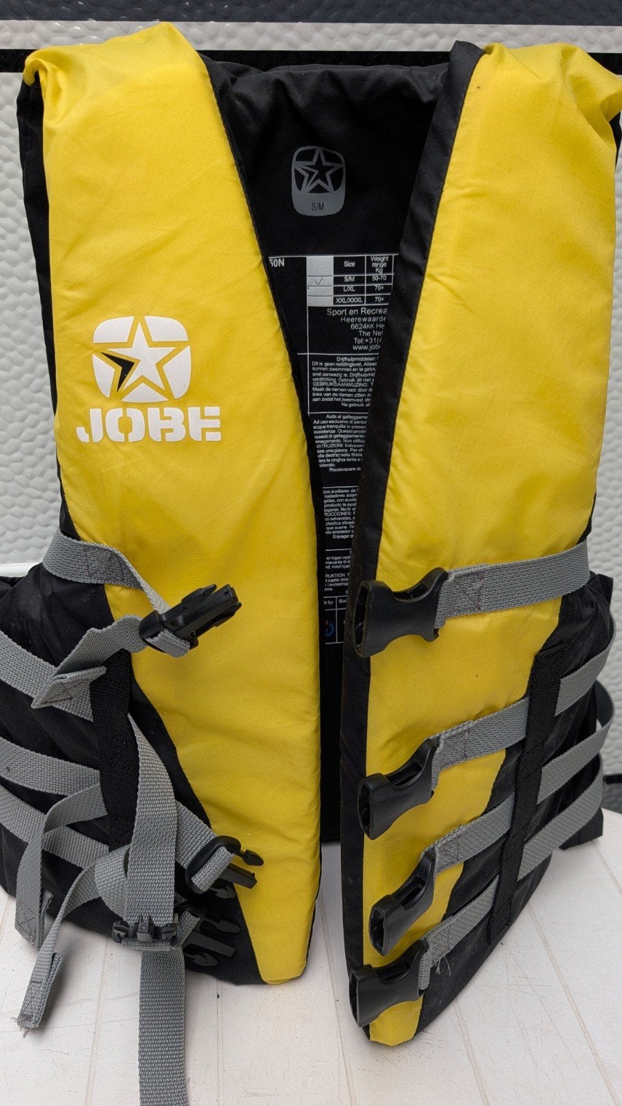 Jobe Buoyancy Aid 50N Zwemvest S/M - Zo goed als nieuw, Ophalen, Zo goed als nieuw