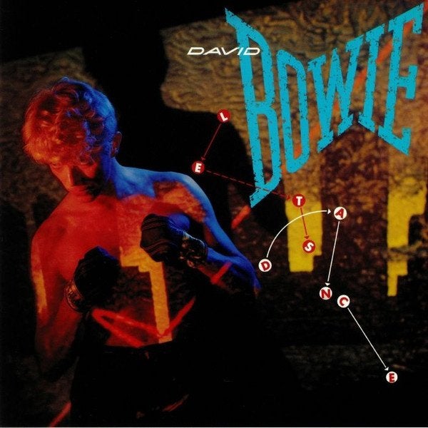 LP - David Bowie ‎– Let's Dance, Cd's en Dvd's, Vinyl | Rock, LP, Gebruikt, Ophalen of Verzenden, Poprock