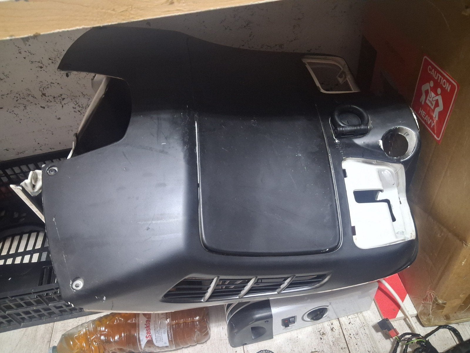 Vespa 300 Kappenset Compleet - Zwart, Ophalen of Verzenden, Gebruikt