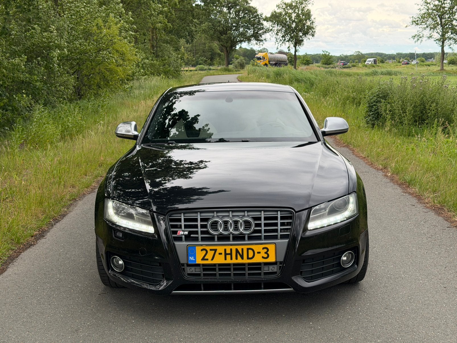 Audi S5 4.2 V8, Auto's, Audi, 8 cilinders, 4 stoelen, Zwart, Handgeschakeld