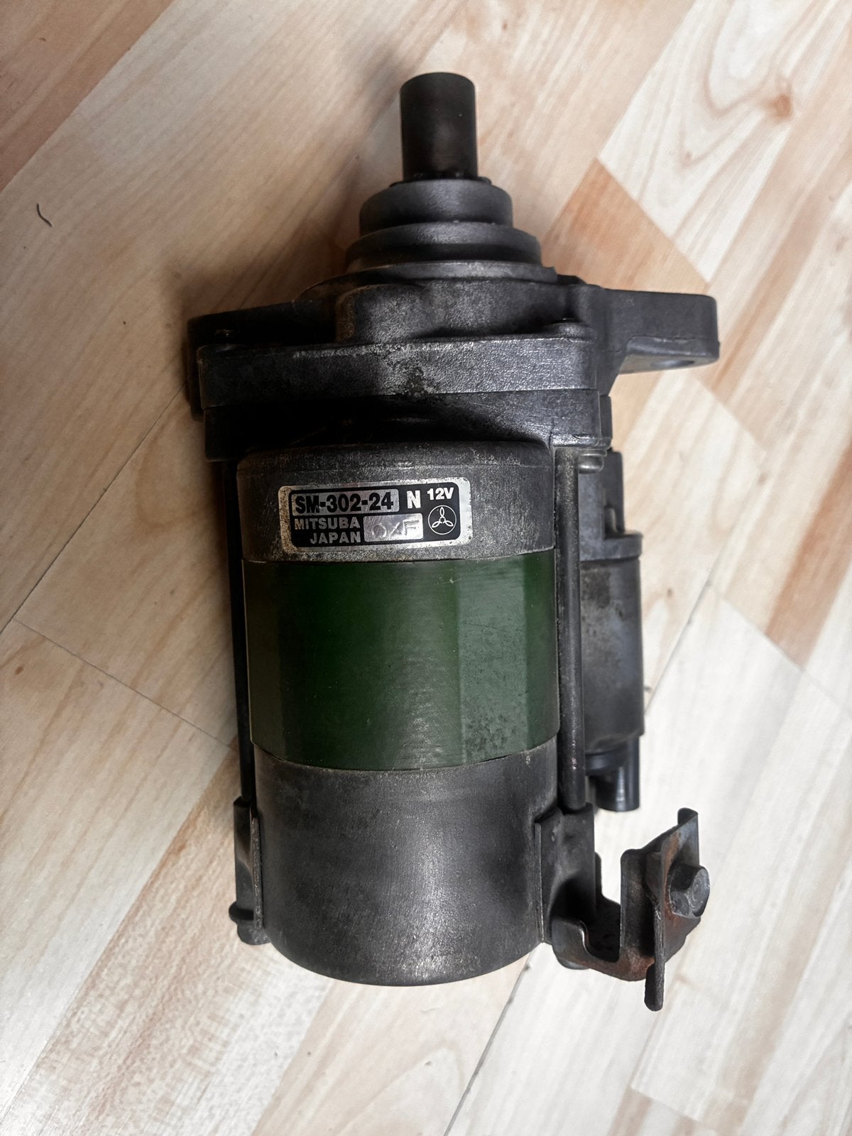 Startmotor, Ophalen