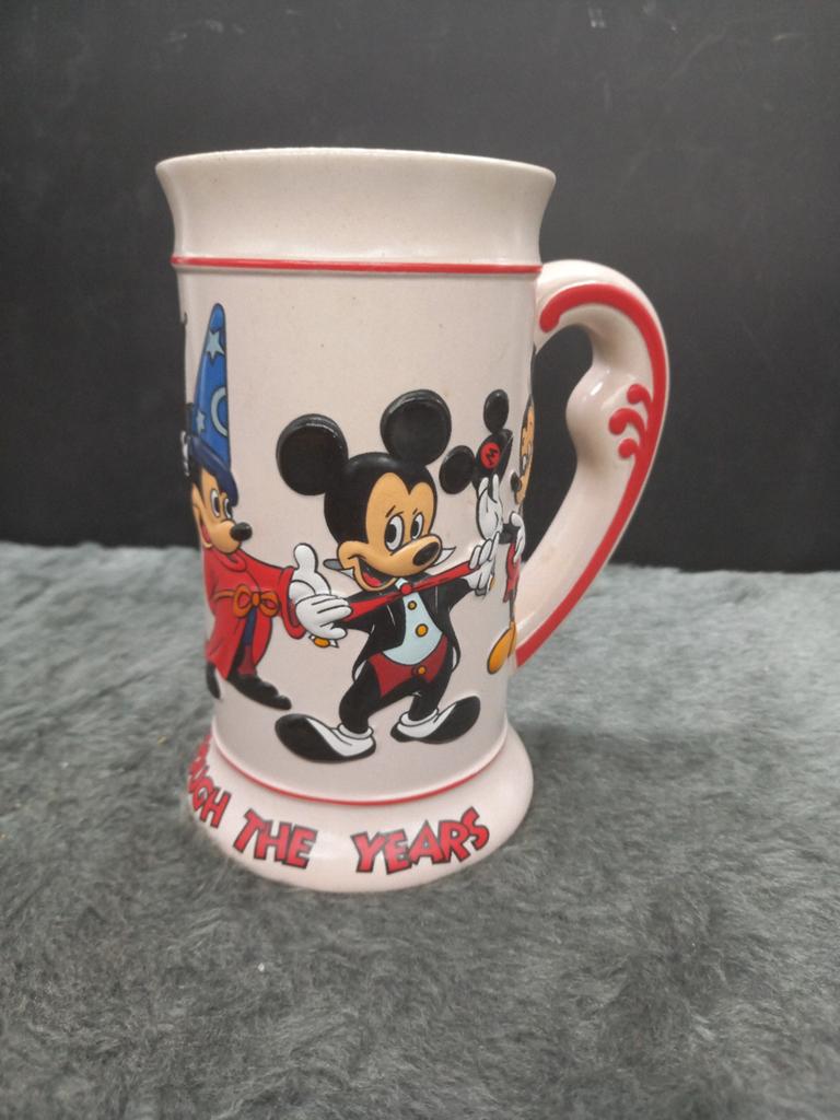 Disney Mickey Mouse Pul door de jaren heen mok, Verzamelen, Disney, Ophalen of Verzenden