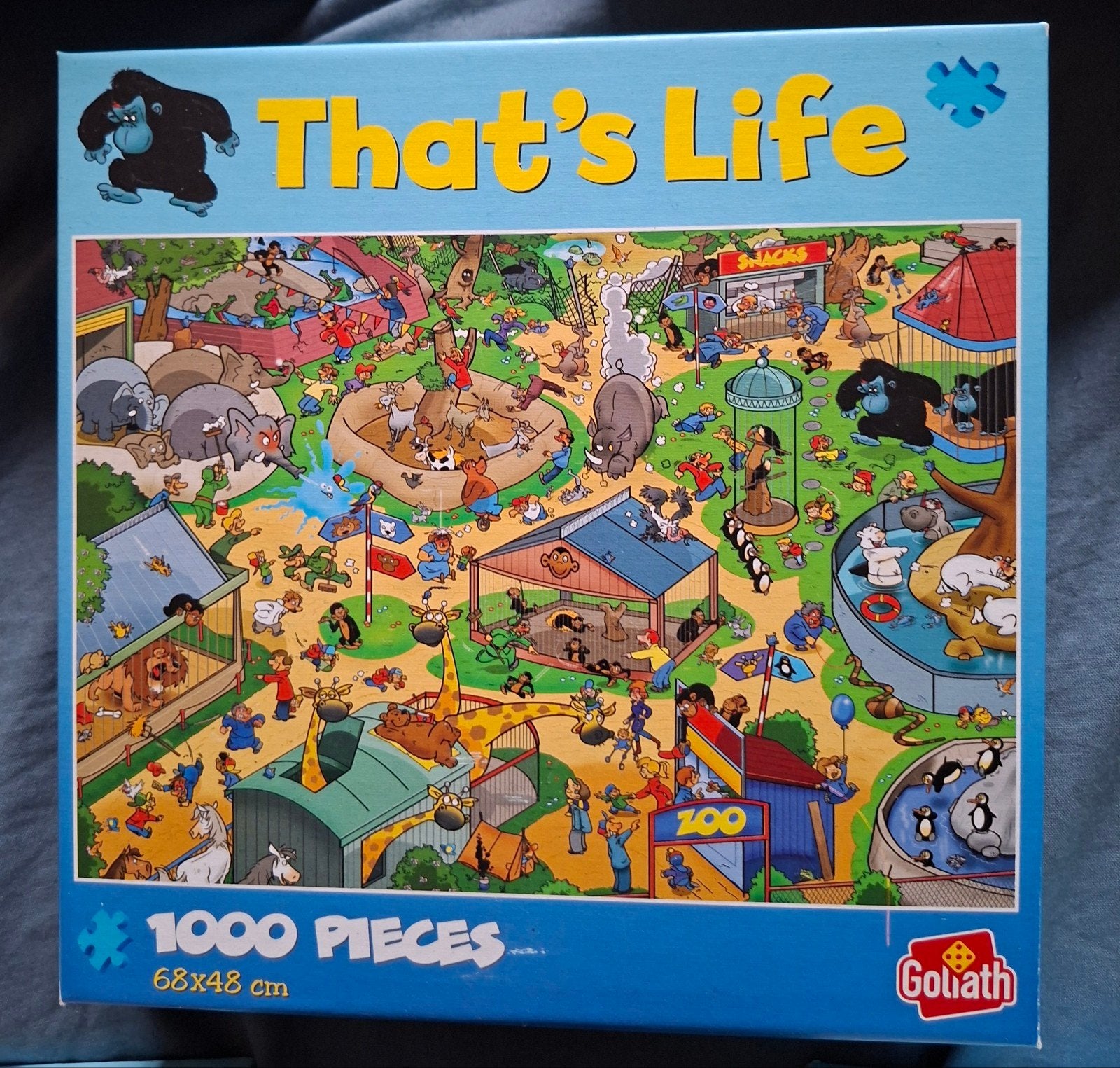 Thats's life puzzel, Ophalen, 500 t/m 1500 stukjes