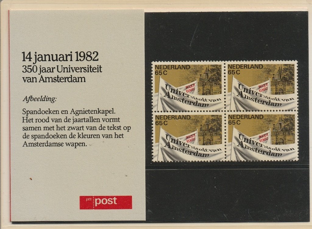 Postzegelmapje 1, Verzenden, Na 1940, Postfris