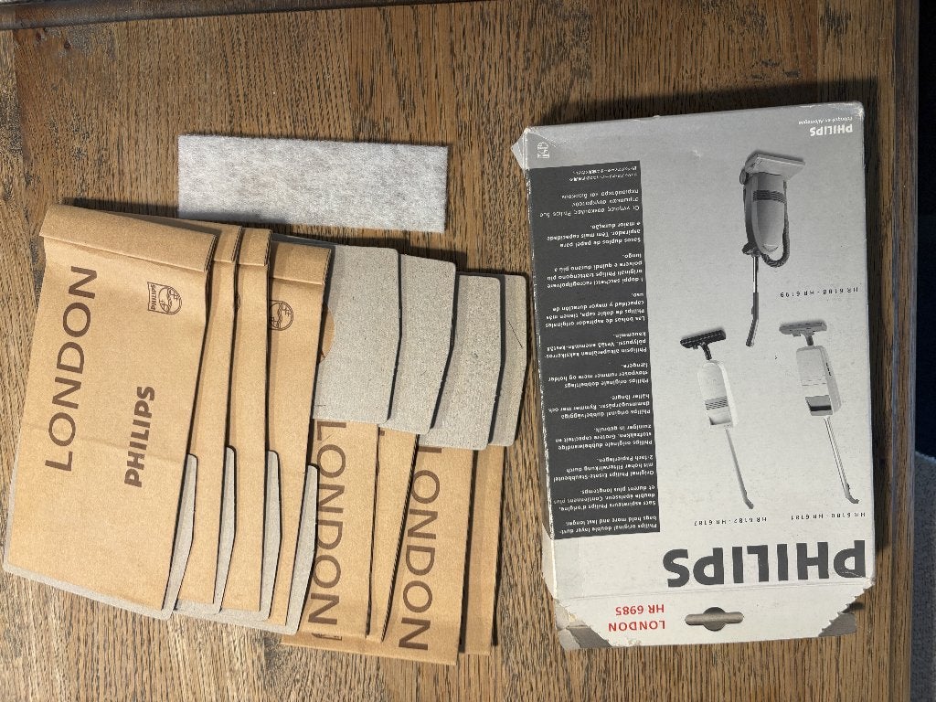 Philips London HR6985 Stofzuigerzakken, Stofzak, Philips, Nieuw, Ophalen of Verzenden