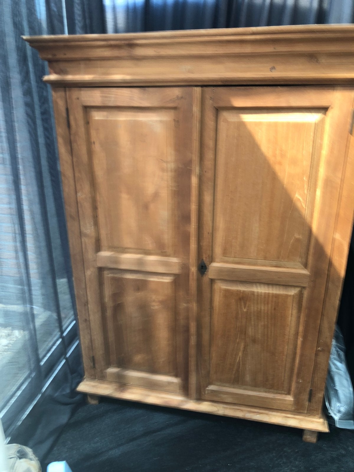 Teak kast, Ophalen of Verzenden