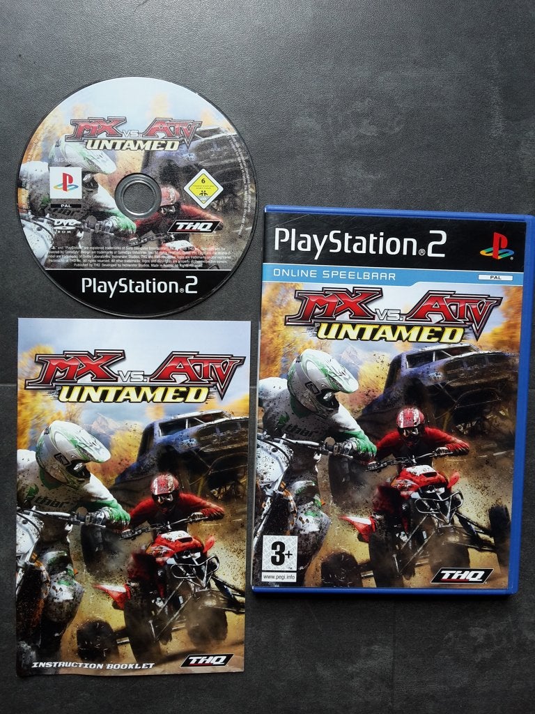 PS2 - MX vs ATV Untamed - PlayStation 2, Racen en Vliegen, 2 spelers, Ophalen of Verzenden, Zo goed als nieuw
