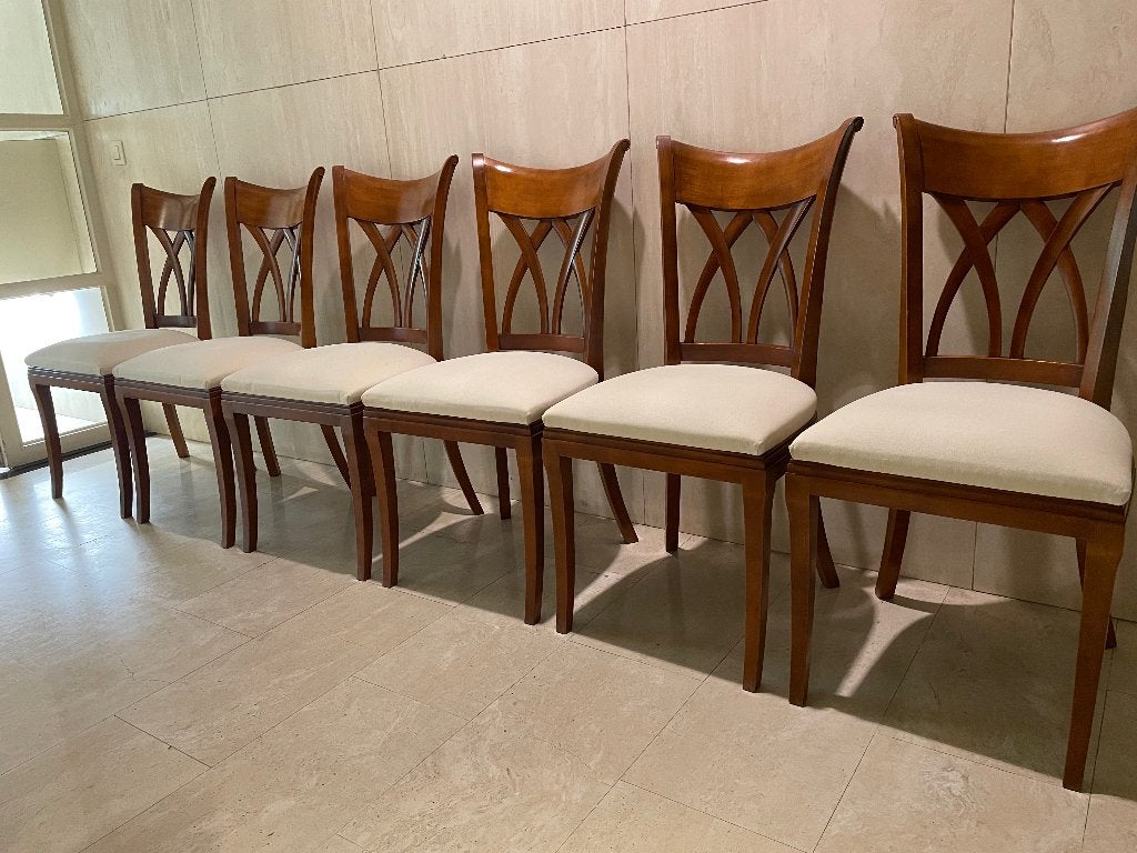 6 Franse eetkamerstoelen, Antiek en Kunst, Ophalen